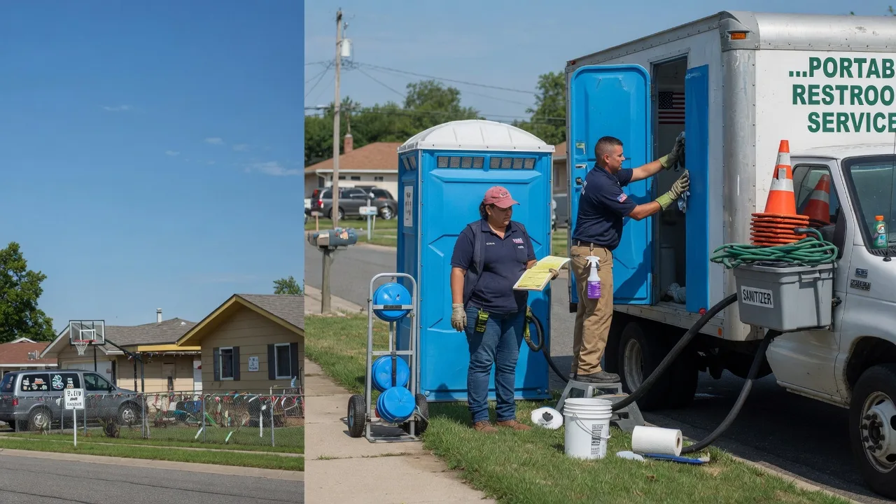 Portable Toilet Rental in Galena, OH near me